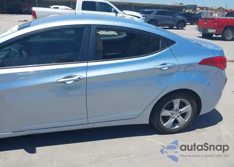 2011 Hyundai Elantra Gls (Ulsan Plant) from USA, damaged, VIN KMHDH4AE9BU129356